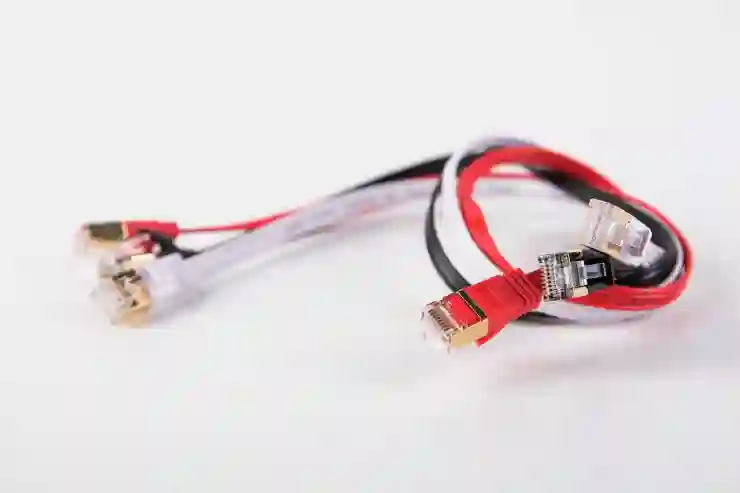 인터넷 랜선 만들기 RJ45 랜툴만 있어도 뚝딱