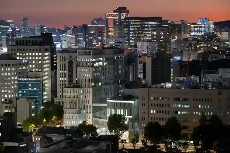 서울의 밤을 수놓는 야경 명소 탐방하기