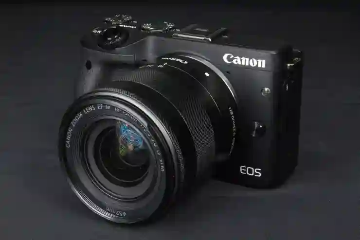 브이로그 촬영을 위한 완벽한 선택, 캐논 EOS M6 Mark2의 매력 탐구하기